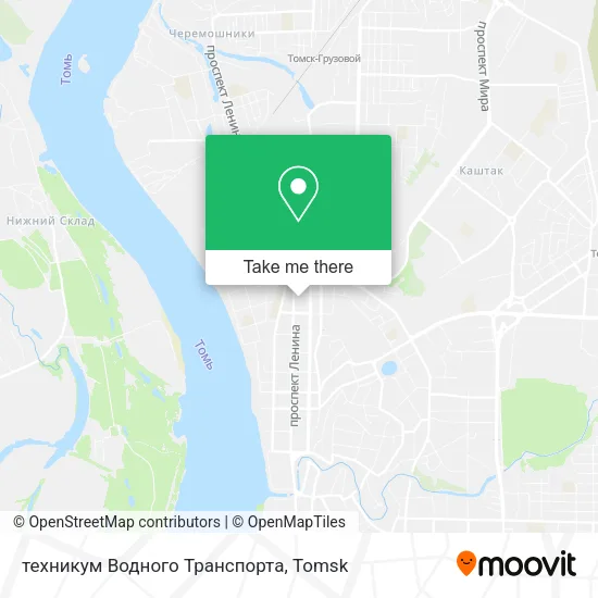 техникум Водного Транспорта map