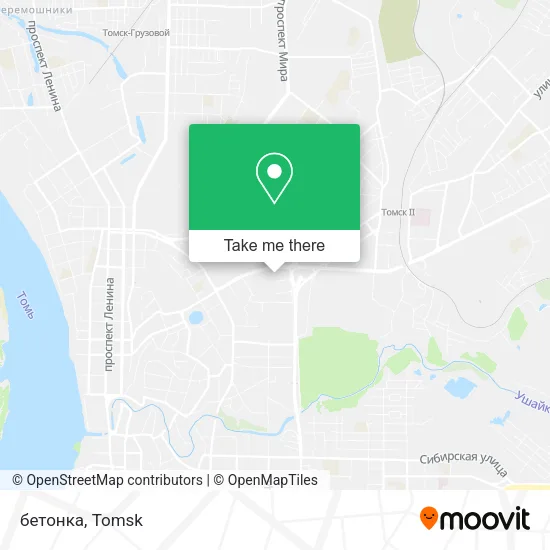 бетонка map