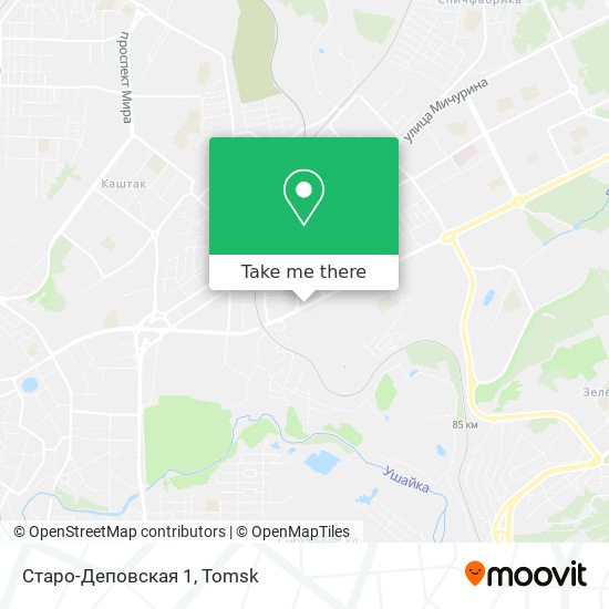 Старо-Деповская 1 map