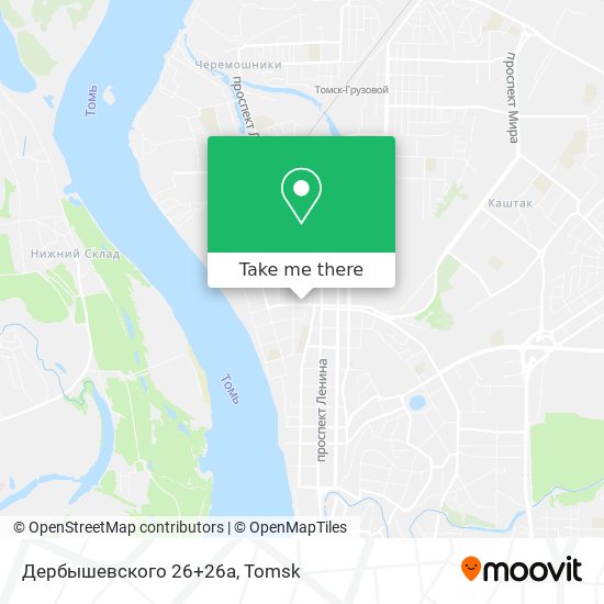 Дербышевского 26+26а map