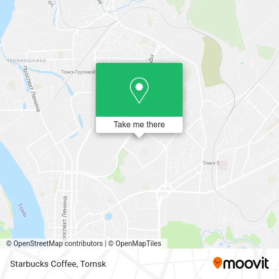 Starbucks Coffee map