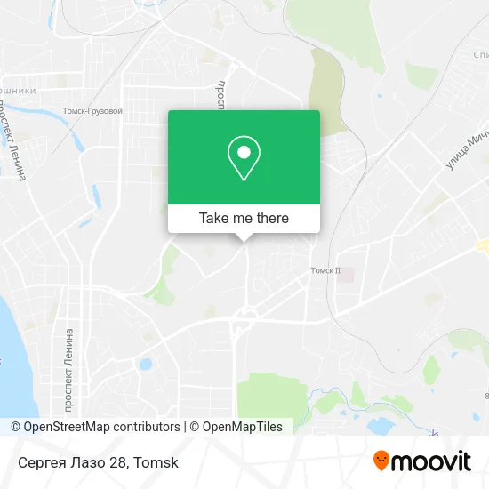 Сергея Лазо 28 map
