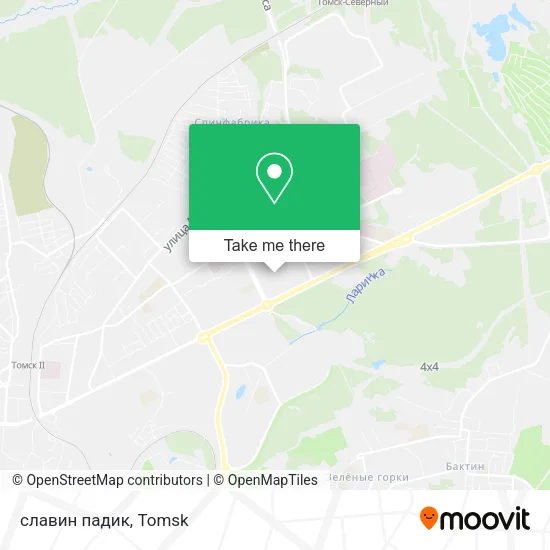 славин падик map