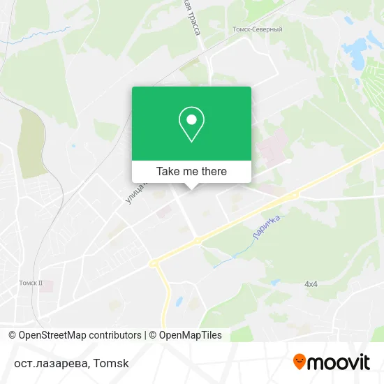 ост.лазарева map
