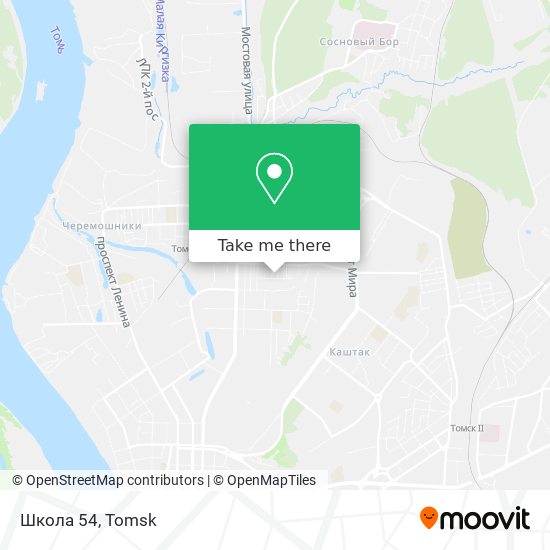 Школа 54 map