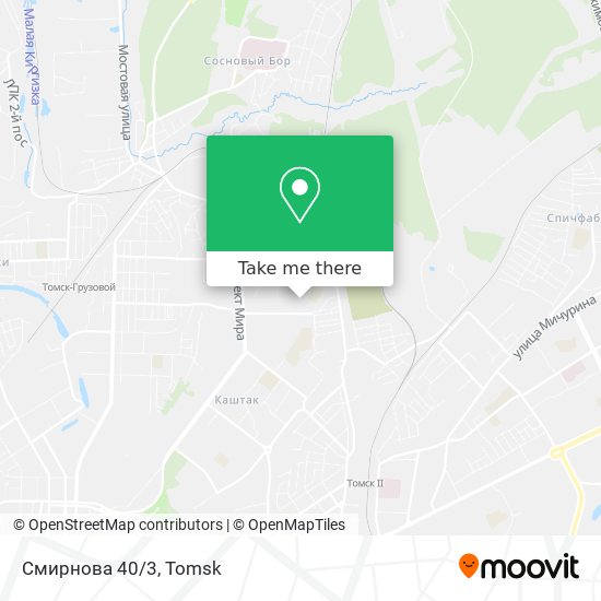 Смирнова 40/3 map