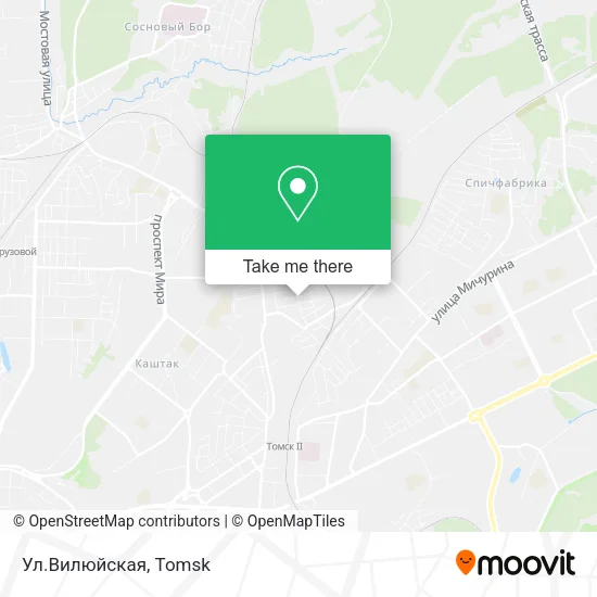 Ул.Вилюйская map