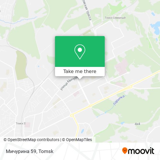 Мичурина 59 map