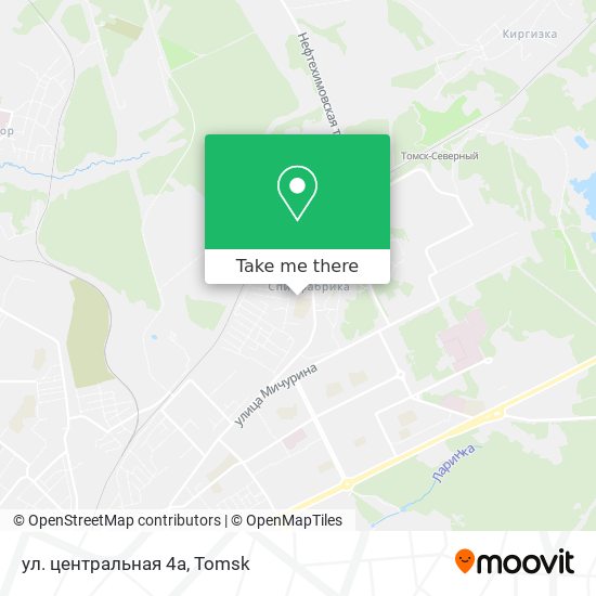 ул. центральная 4а map