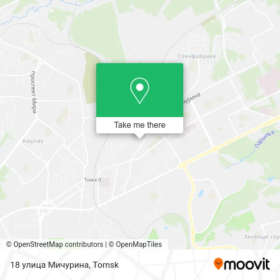 18 улица Мичурина map