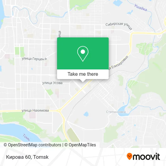 Кирова 60 map