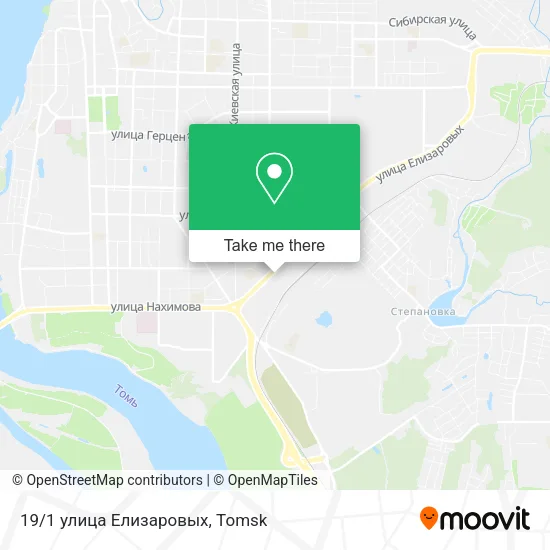 19/1 улица Елизаровых map