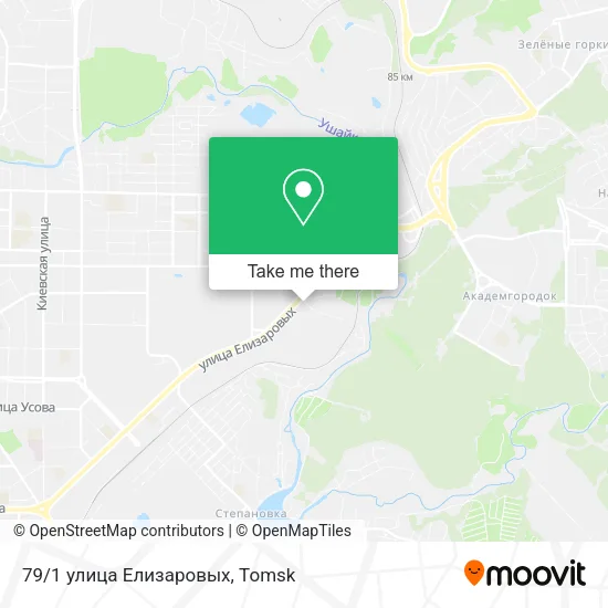79/1 улица Елизаровых map