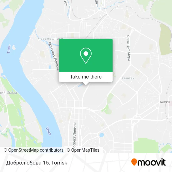 Добролюбова 15 map