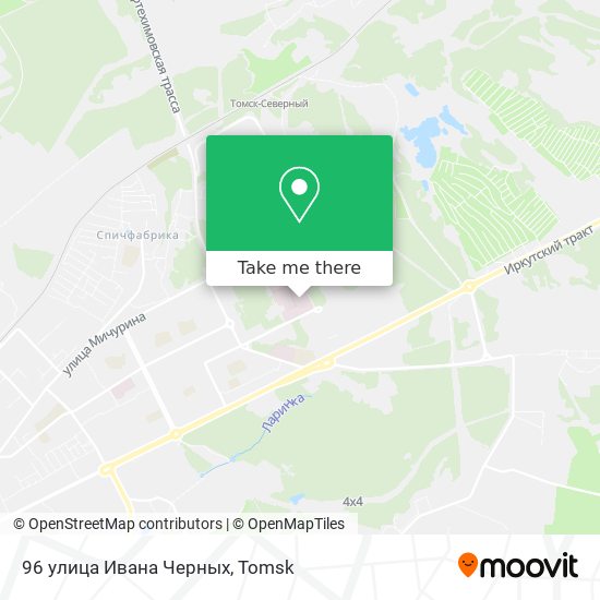 96 улица Ивана Черных map
