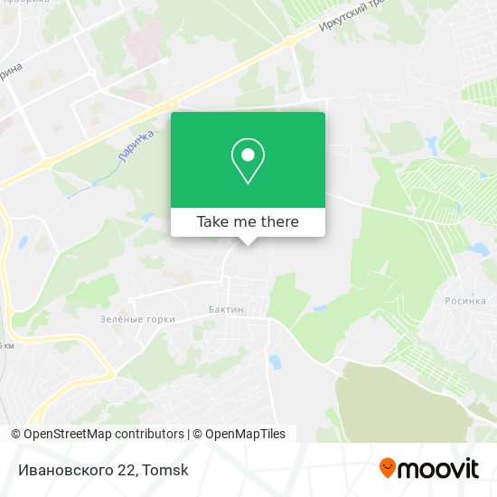 Ивановского 22 map