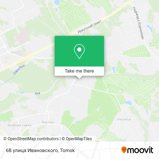 6В улица Ивановского map
