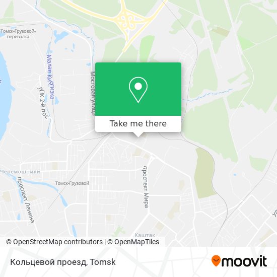Кольцевой проезд map