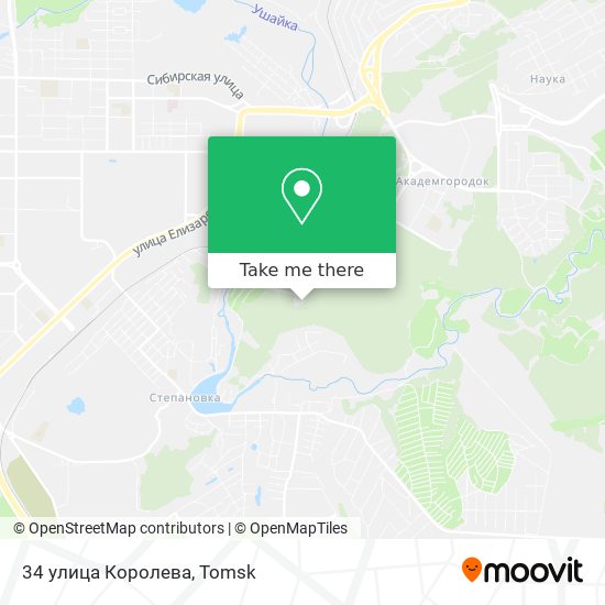 34 улица Королева map
