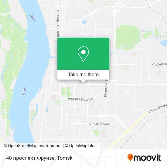 40 проспект Фрунзе map