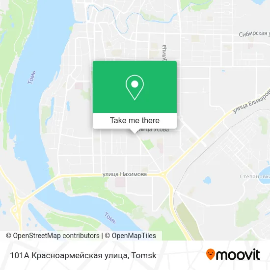 101А Красноармейская улица map