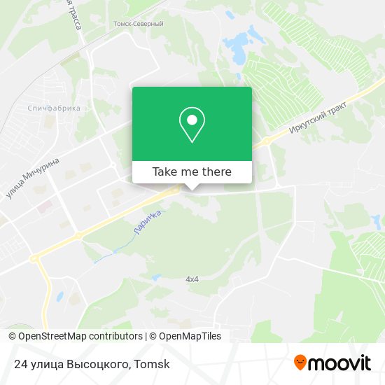 24 улица Высоцкого map