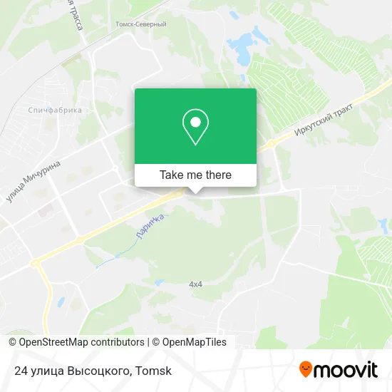 24 улица Высоцкого map