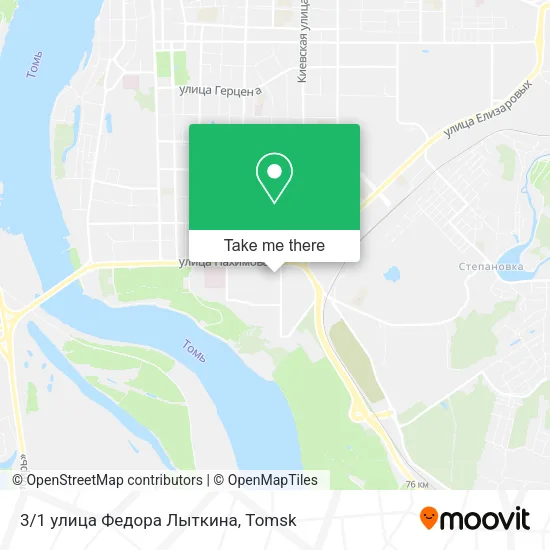 3/1 улица Федора Лыткина map