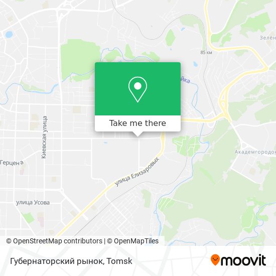 Губернаторский рынок map