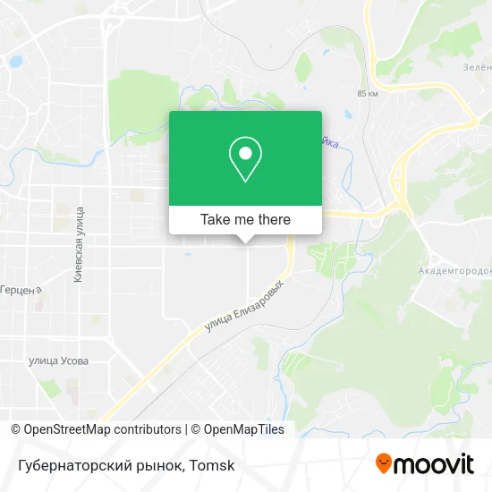 Губернаторский рынок map