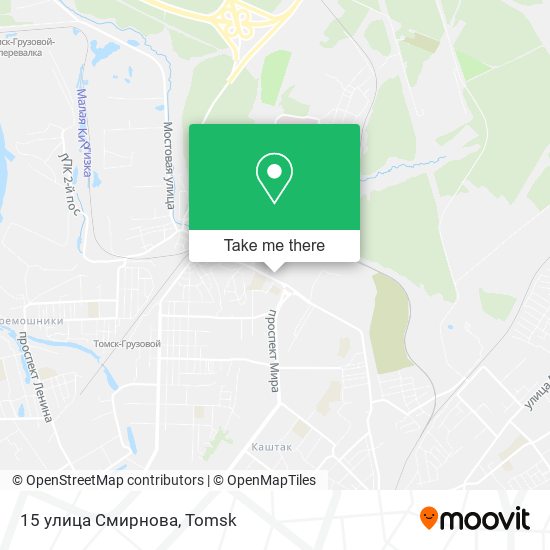 15 улица Смирнова map