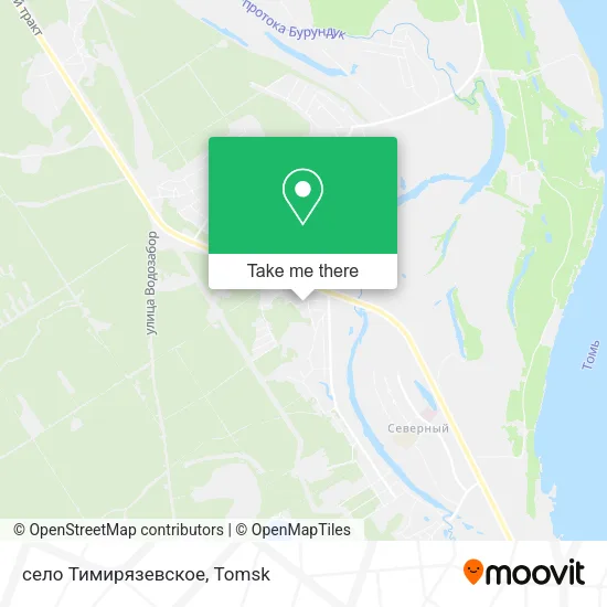 село Тимирязевское map