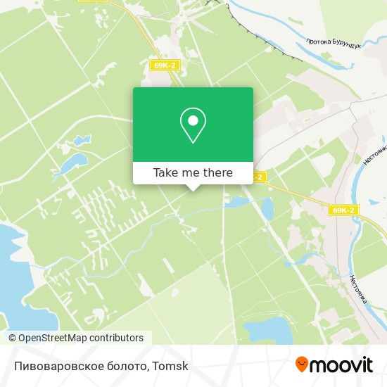 Пивоваровское болото map