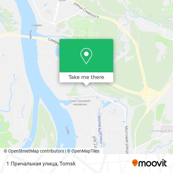 1 Причальная улица map