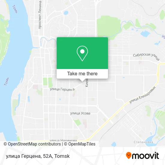 улица Герцена, 52А map