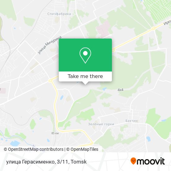 улица Герасименко, 3/11 map