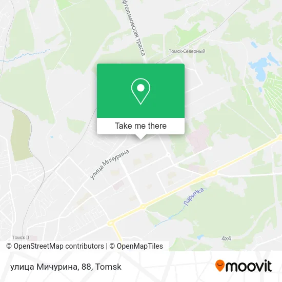 улица Мичурина, 88 map