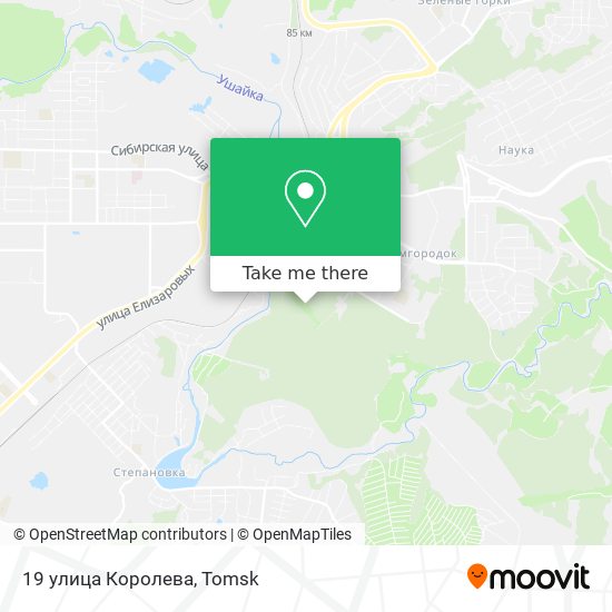 19 улица Королева map