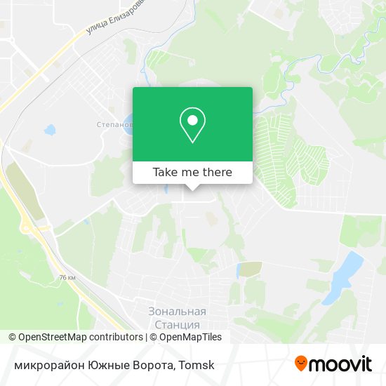 микрорайон Южные Ворота map