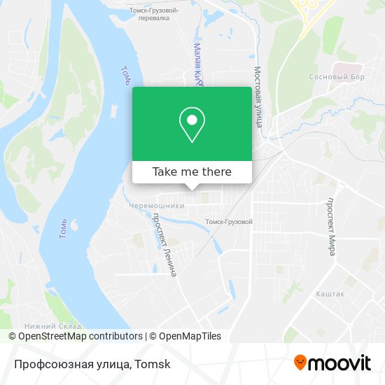 Профсоюзная улица map