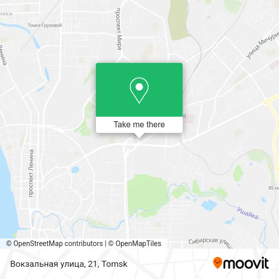 Вокзальная улица, 21 map