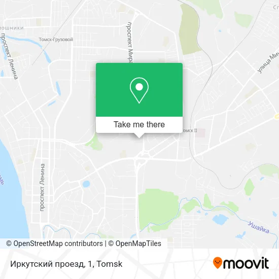 Иркутский проезд, 1 map