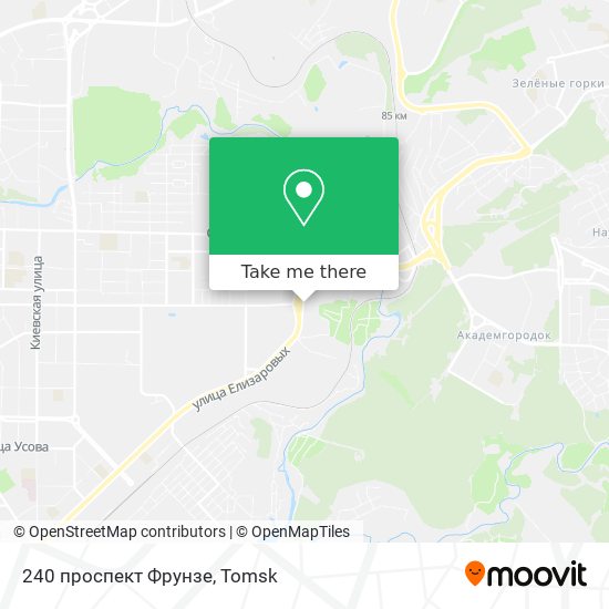 240 проспект Фрунзе map