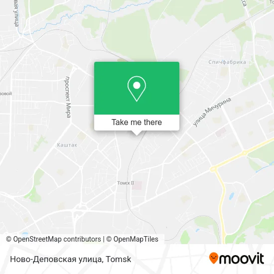 Ново-Деповская улица map