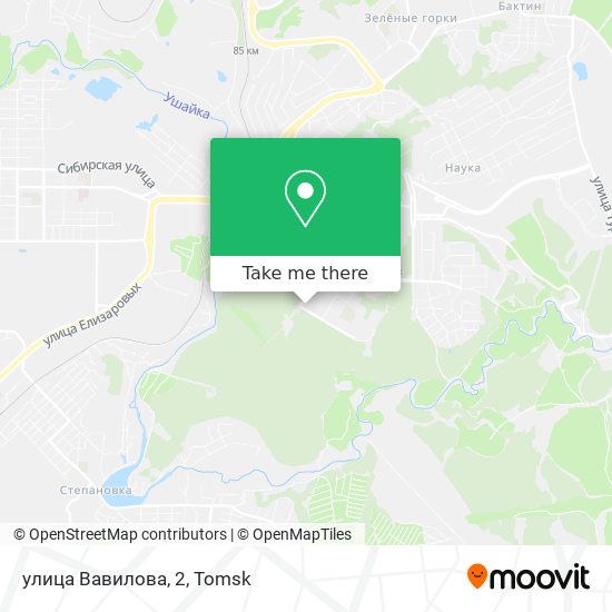 улица Вавилова, 2 map