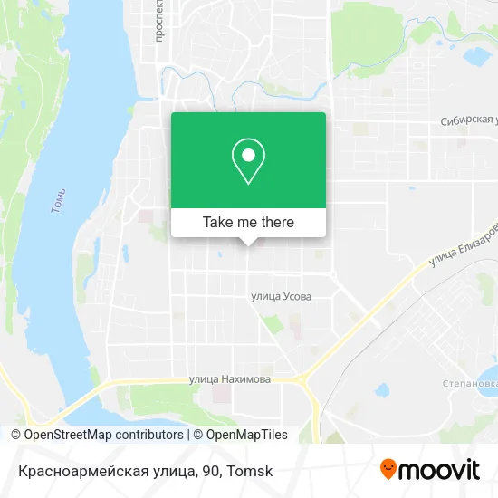 Красноармейская улица, 90 map