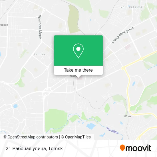 21 Рабочая улица map