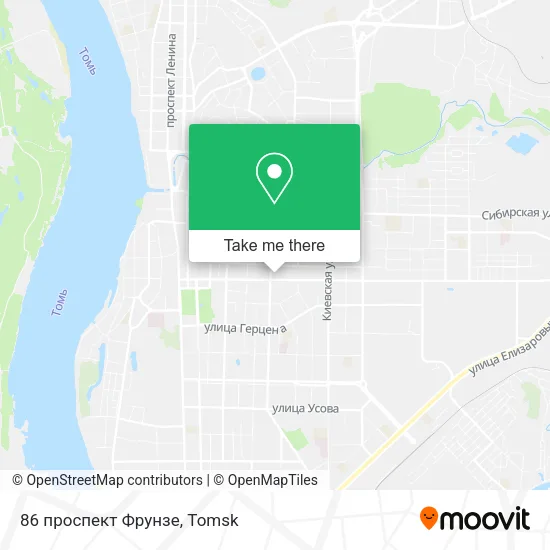 86 проспект Фрунзе map