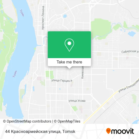 44 Красноармейская улица map