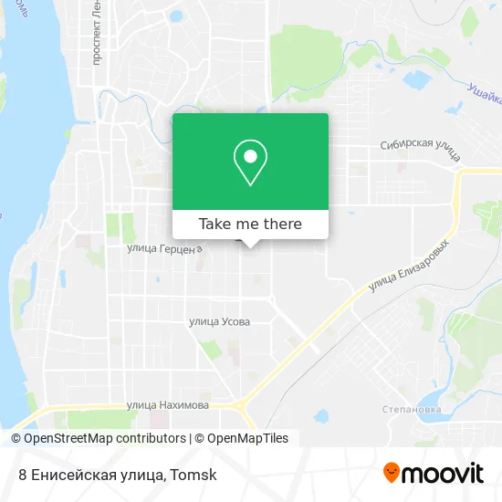 8 Енисейская улица map